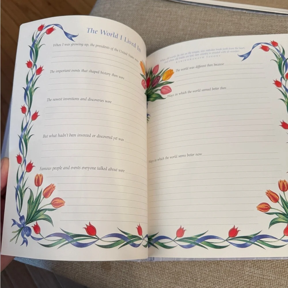 VTG Grandmother's Gift Memory Book New grandma wedding keepsake